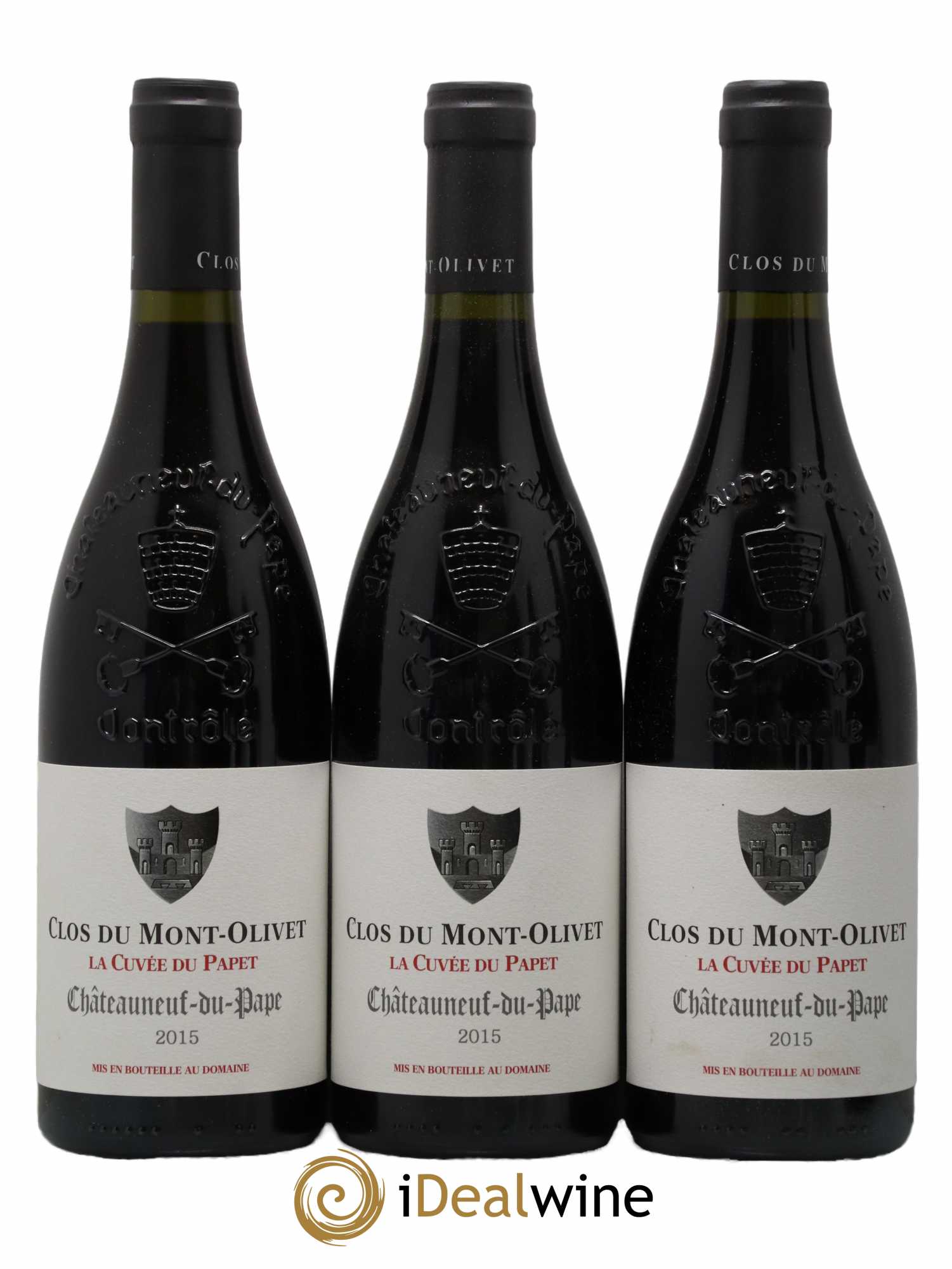 Châteauneuf-du-Pape Clos du Mont-Olivet  2015 - Lot de 6 Bouteilles