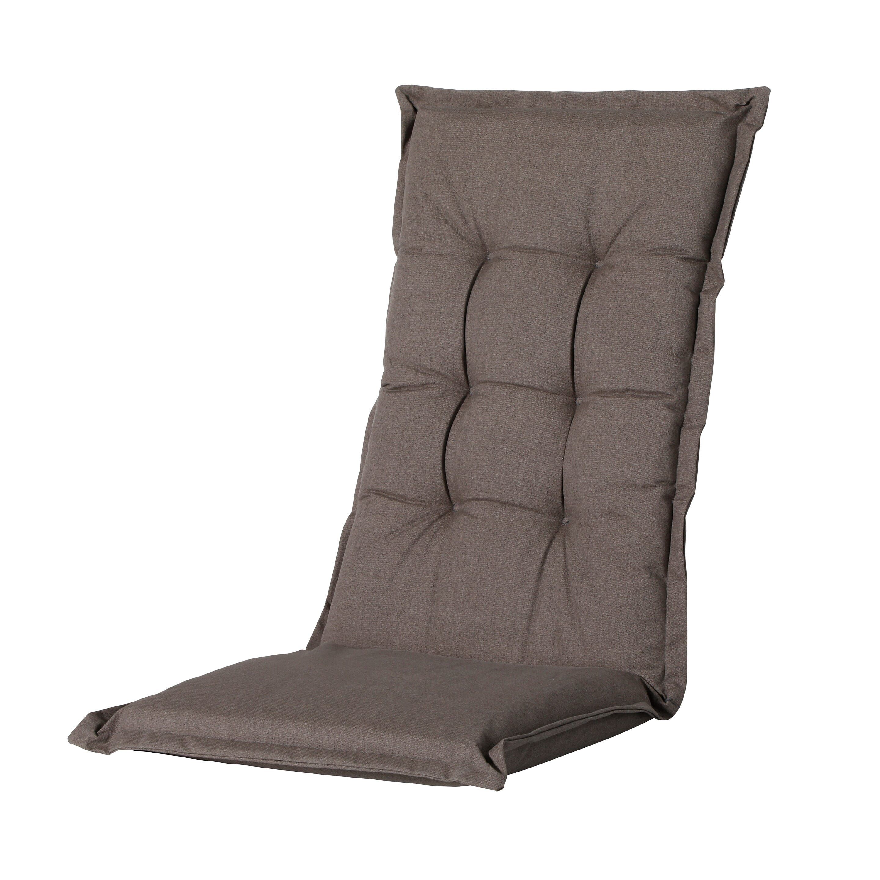 Madison Outdoor Oxford Taupe 50x123 Kissen mit hoher Rückenlehne