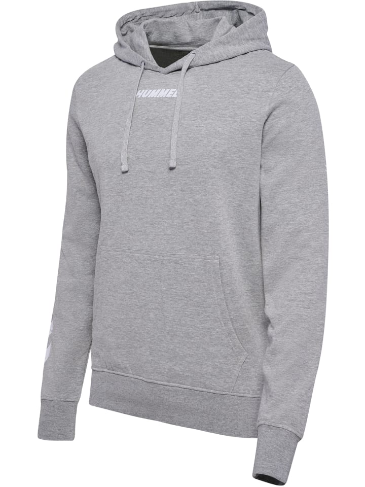 Hummel Hummel Verstellbare Taille Kapuzenpullover Hmlelemental Herren in GREY MELANGE günstig kaufen