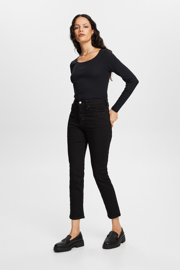 Retro-Jeans mit schmaler Passform und hohem Bund