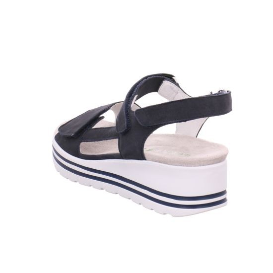 WALDLÄUFER Keilsandalen blau 728003