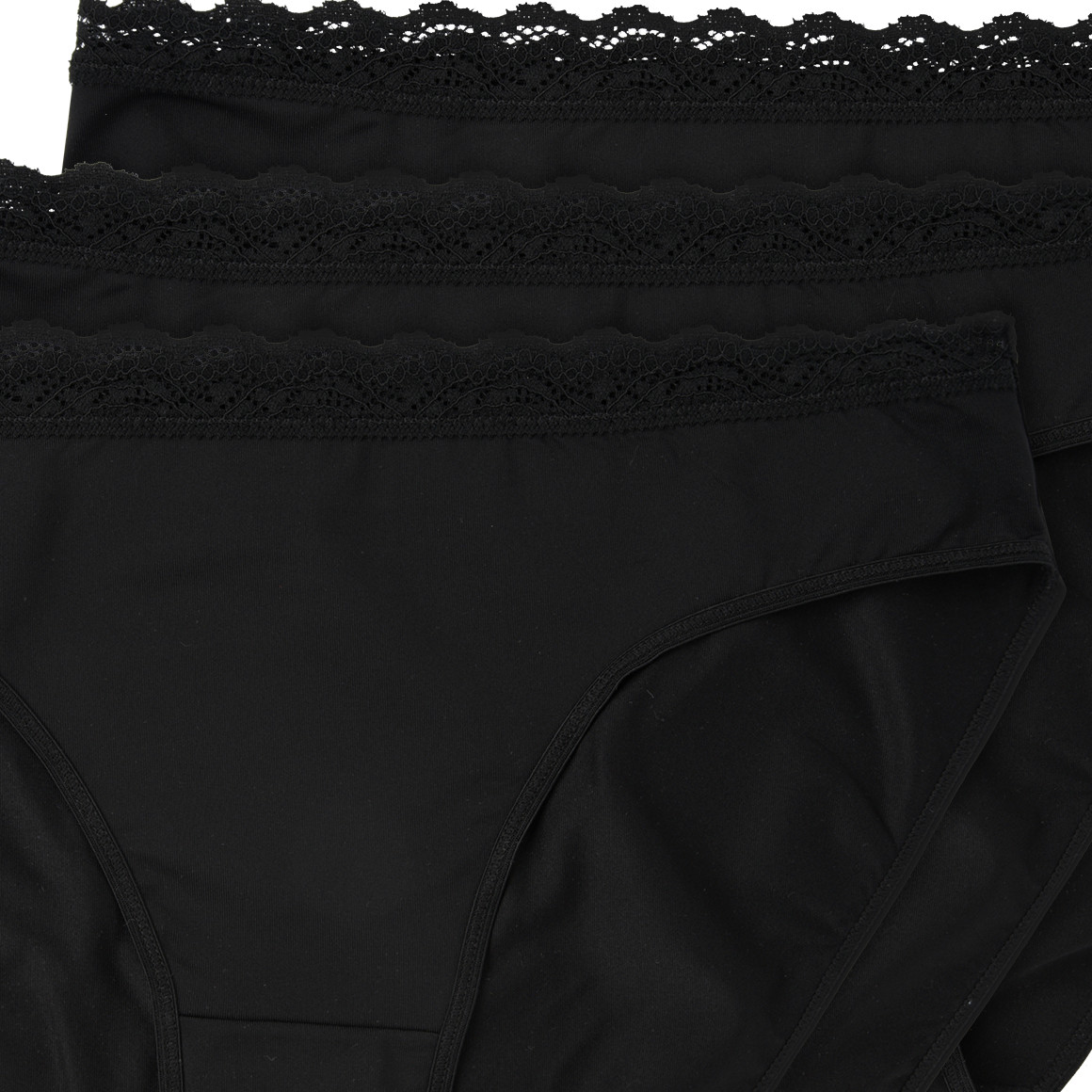 3 Damen Slips mit Spitze