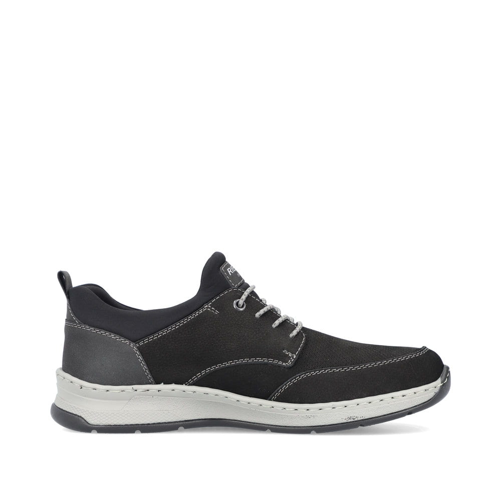 Rieker Herren Slipper graphitschwarz