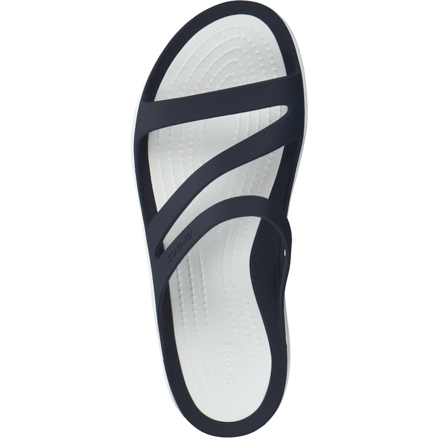 Crocs Swiftwater Sandal 203998, Badeschuhe, Damen, navy/white