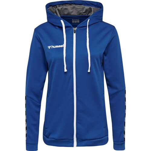 DAMEN KAPUZENSWEAT HMLAUTHENTIC POLY ZIP