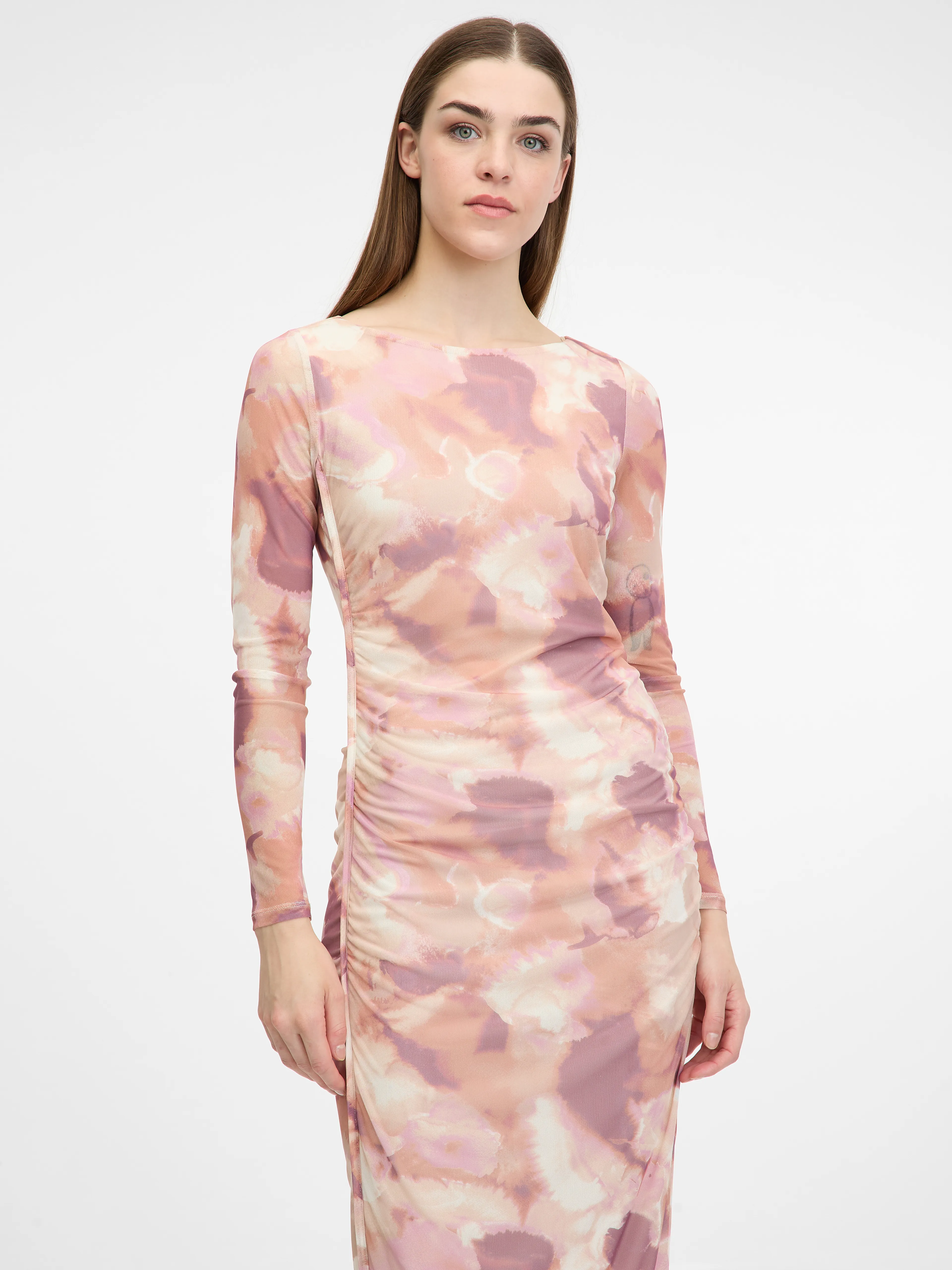 Hellrosa Midikleid ORSAY