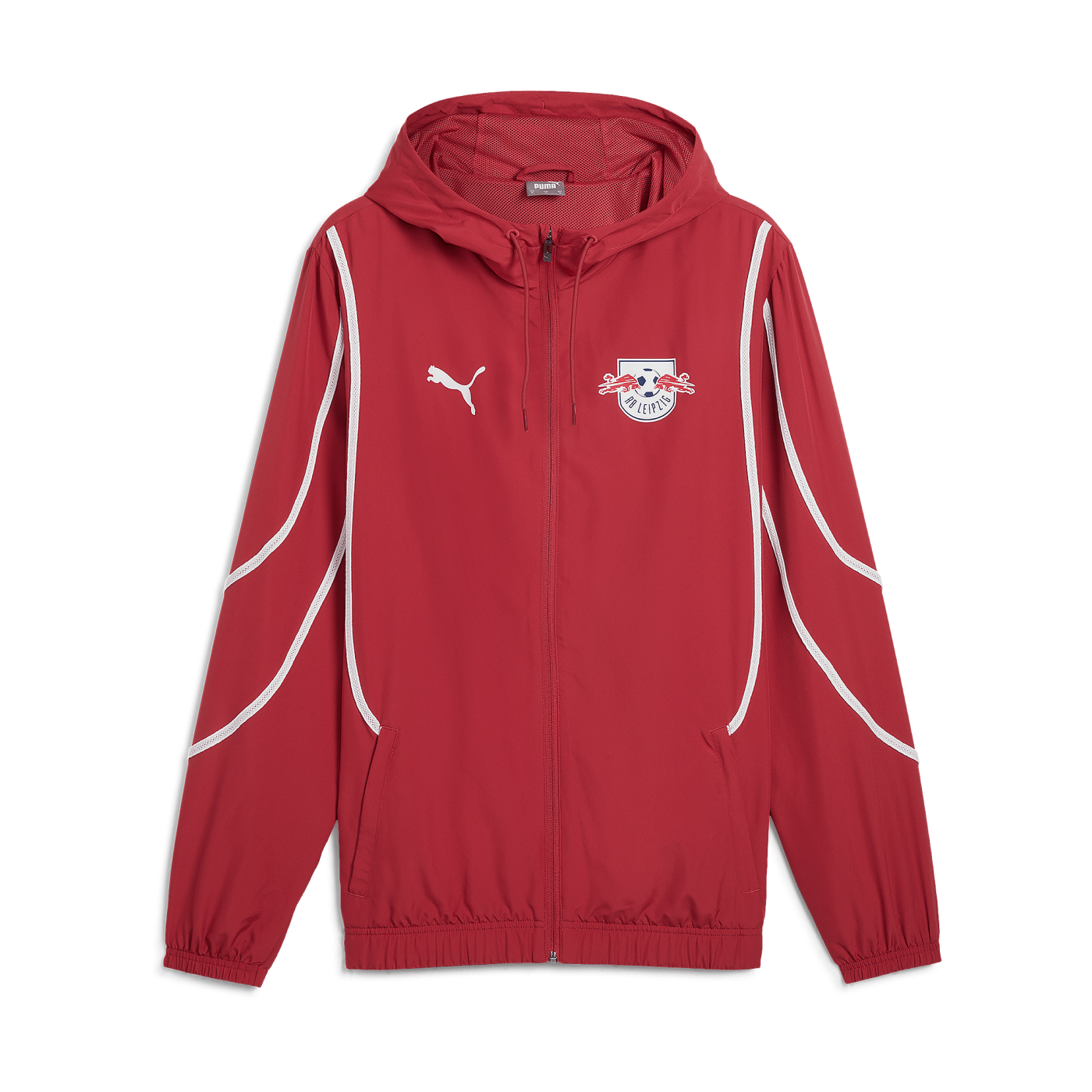 PUMA RB Leipzig Prematch Jacke 2024/2025 Rot F06