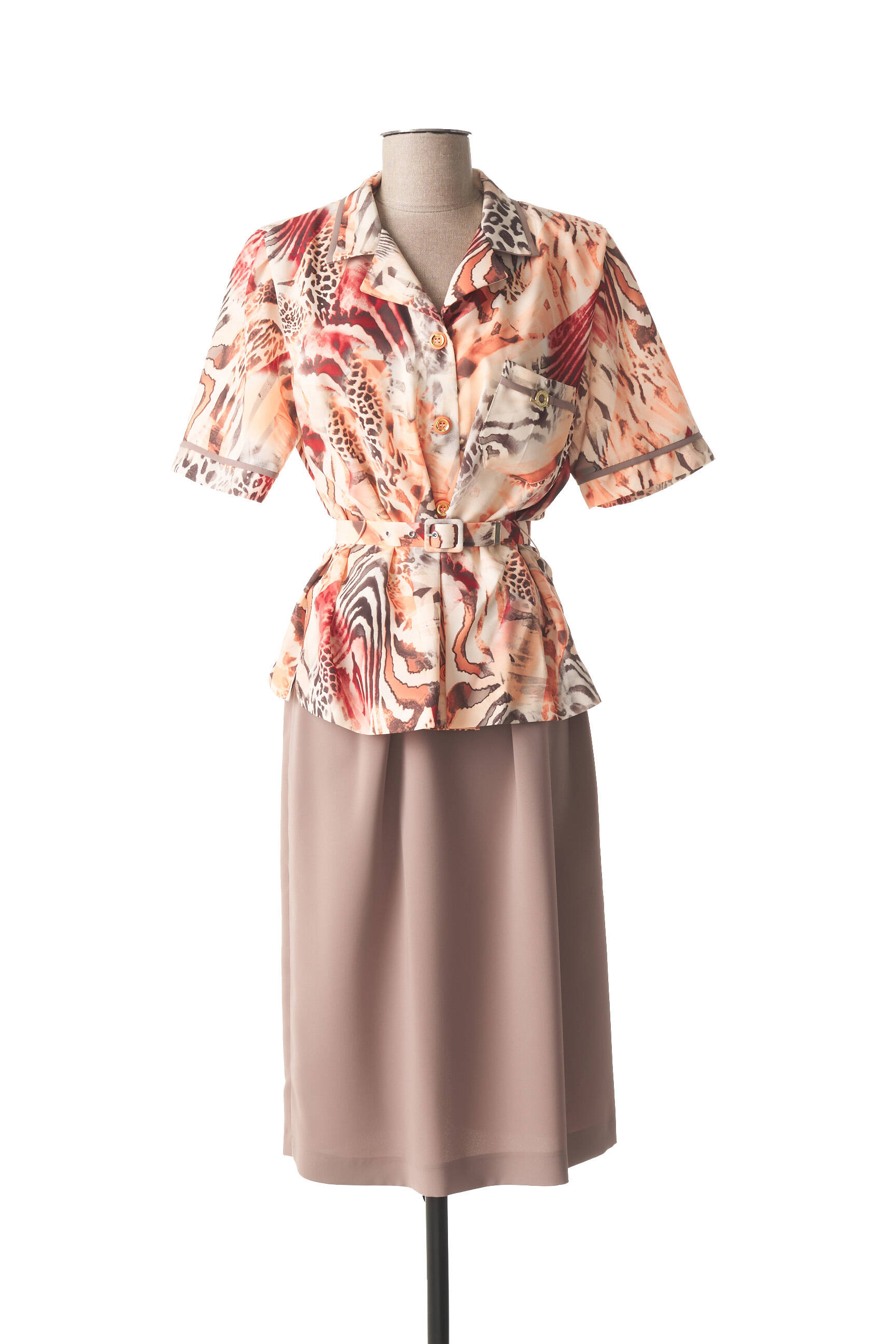 France Rivoire Ensembles Robe Femme couleur beige