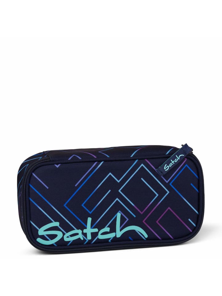 Satch Zubehör  pencil box 2025- Schlampermäppchen 22 cm (nordic forest green) in Purple Laser günstig kaufen onesize