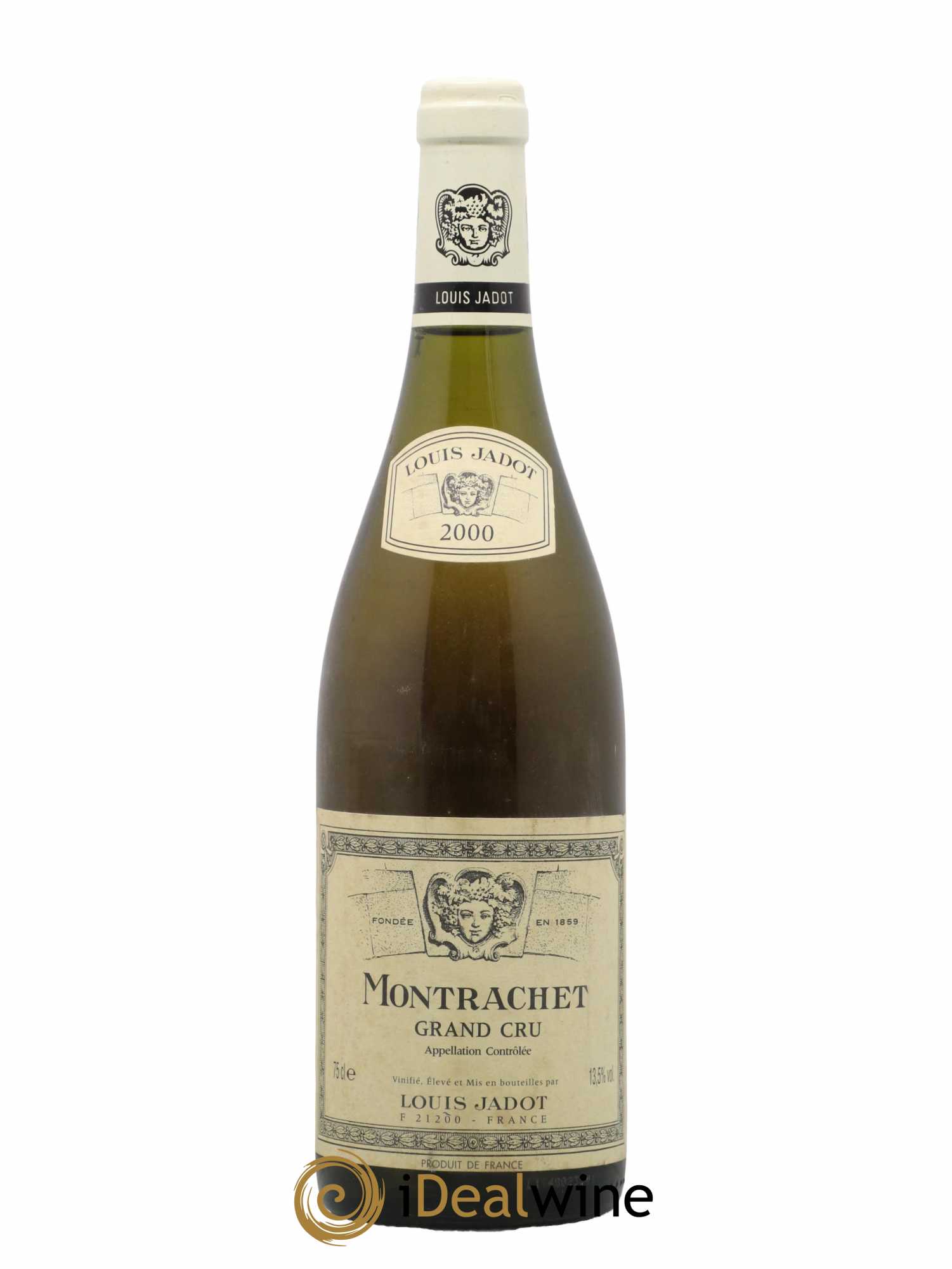 Montrachet Grand Cru Maison Louis Jadot  2000 - Lot de 1 Bouteille