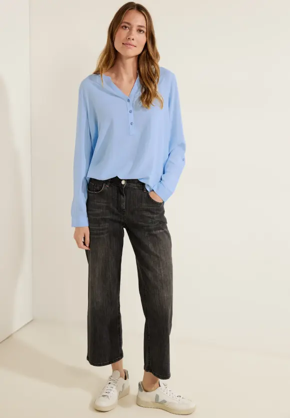 CECIL Bluse in Unifarbe