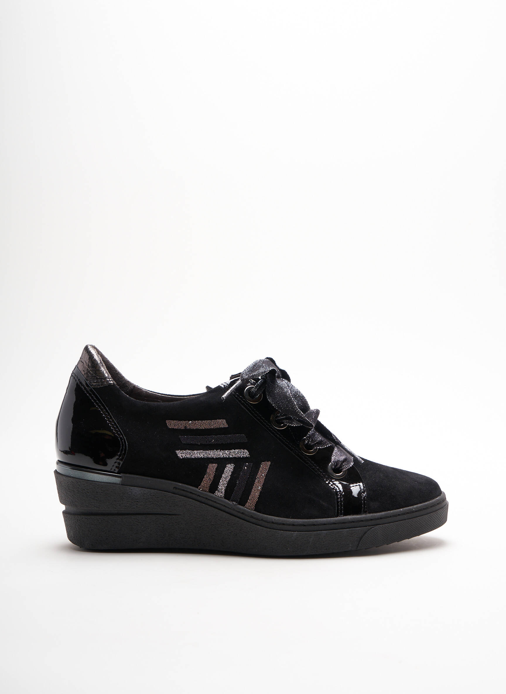 Softwaves Baskets Femme couleur noir
