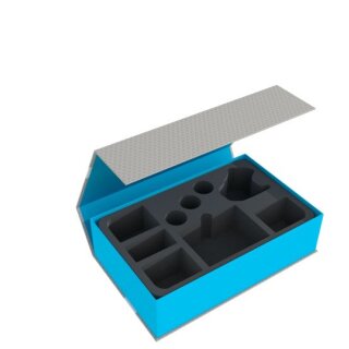 Feldherr Magnetbox blau für Warhammer Underworlds Nightvault - Mollogs Mob