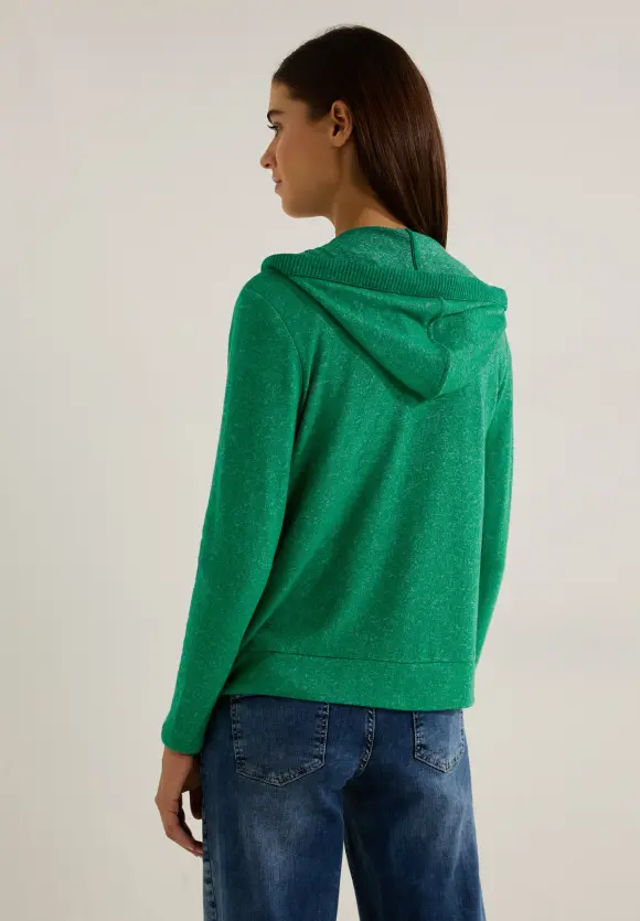 CECIL Cosy Melange Shirtjacke