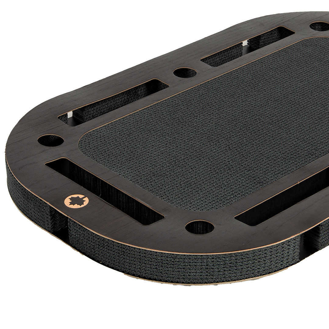 Canadian Cat Company Intelligenzspielzeug Canadian Cat Company Katzenspielplatz PlayPlate Black schwarz