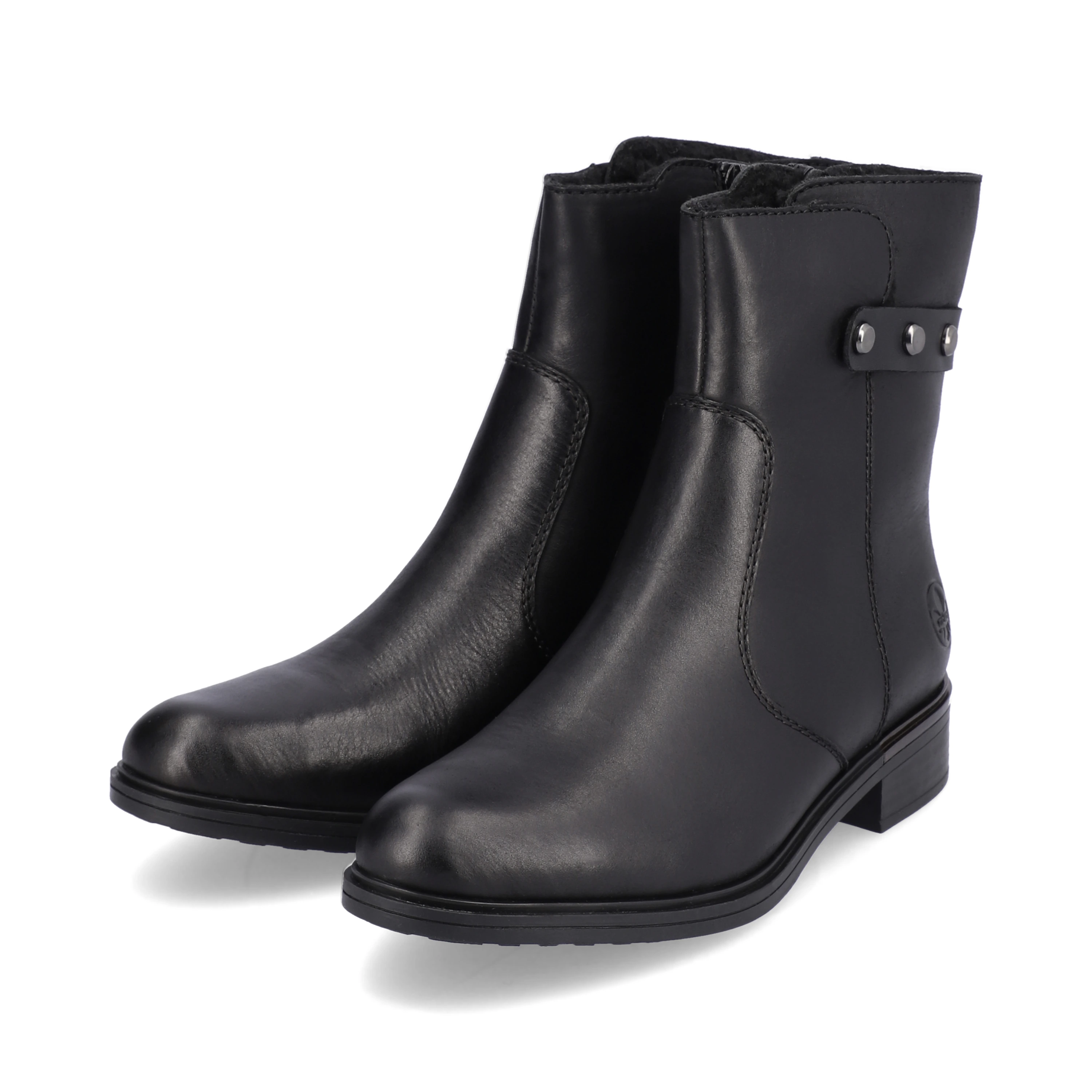 Rieker Damen Kurzstiefel nachtschwarz
