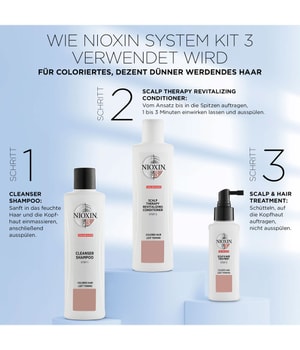 Nioxin System 3 Coloriertes Haar - Dezent Dünner Werdendes Haar Conditioner 1000 ml