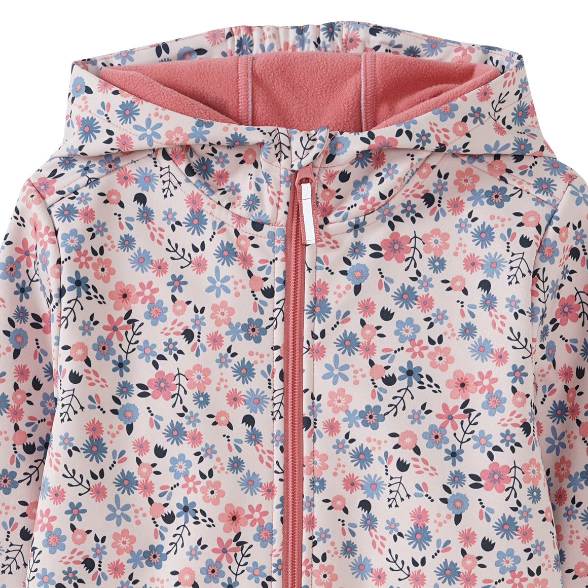 Mädchen Softshelljacke mit Kapuze