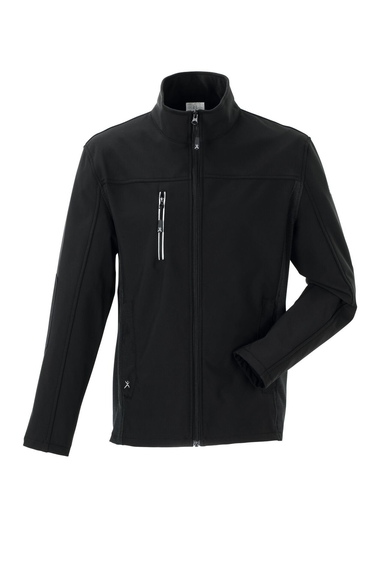 Planam Arbeitshose Herren Pure Softshelljacke Norit schwarz Größe 52 (1-tlg)