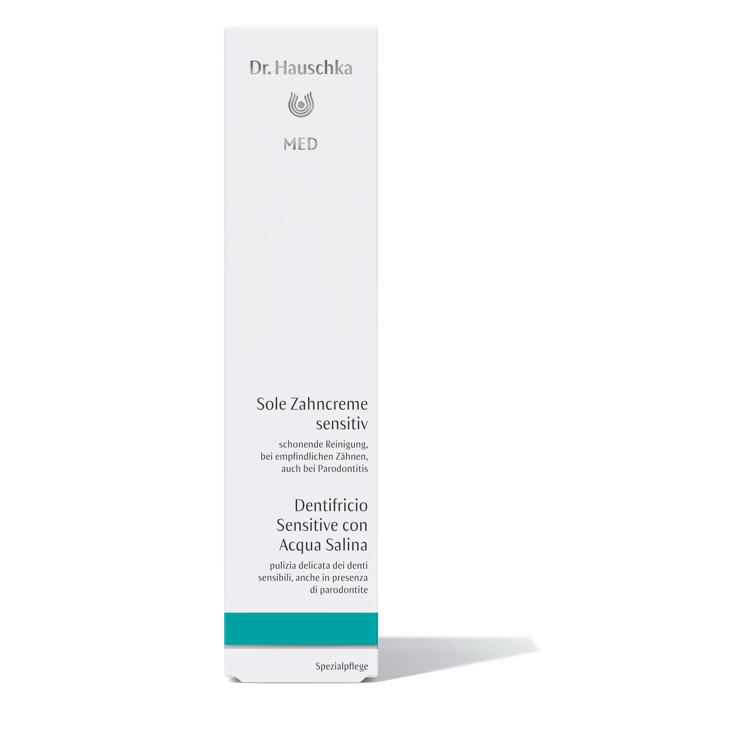 Pasta dental Dr. Hauschka MED Sensitive con agua salada - Higiene bucal, pasta dental