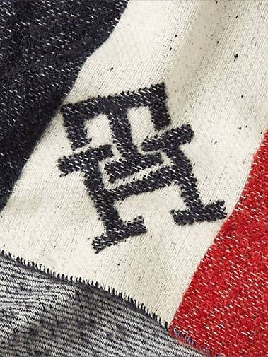 TOMMY HILFIGER Damen Schal mit Wolle