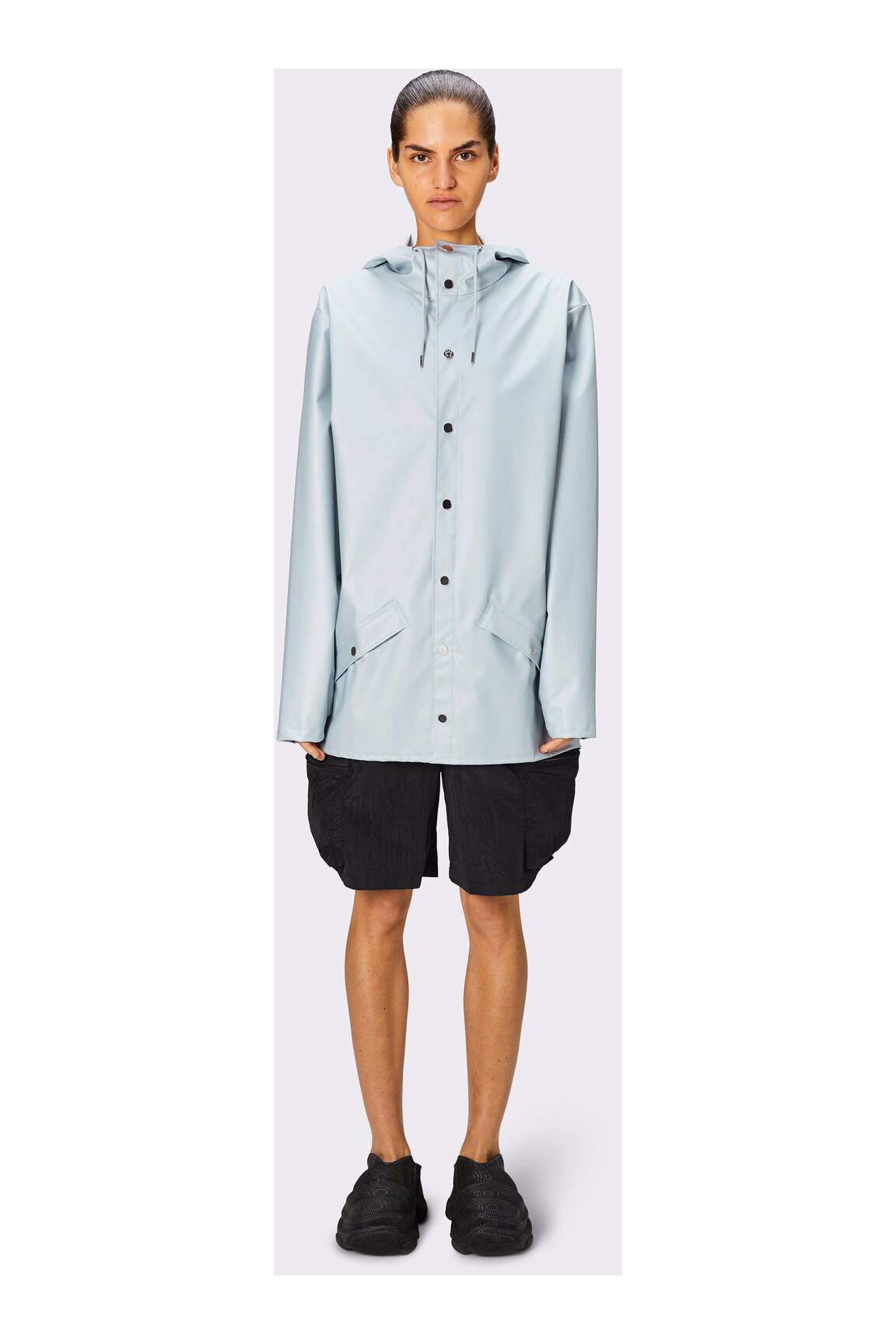 Rains Impermeables Trenchs Unisexe couleur bleu
