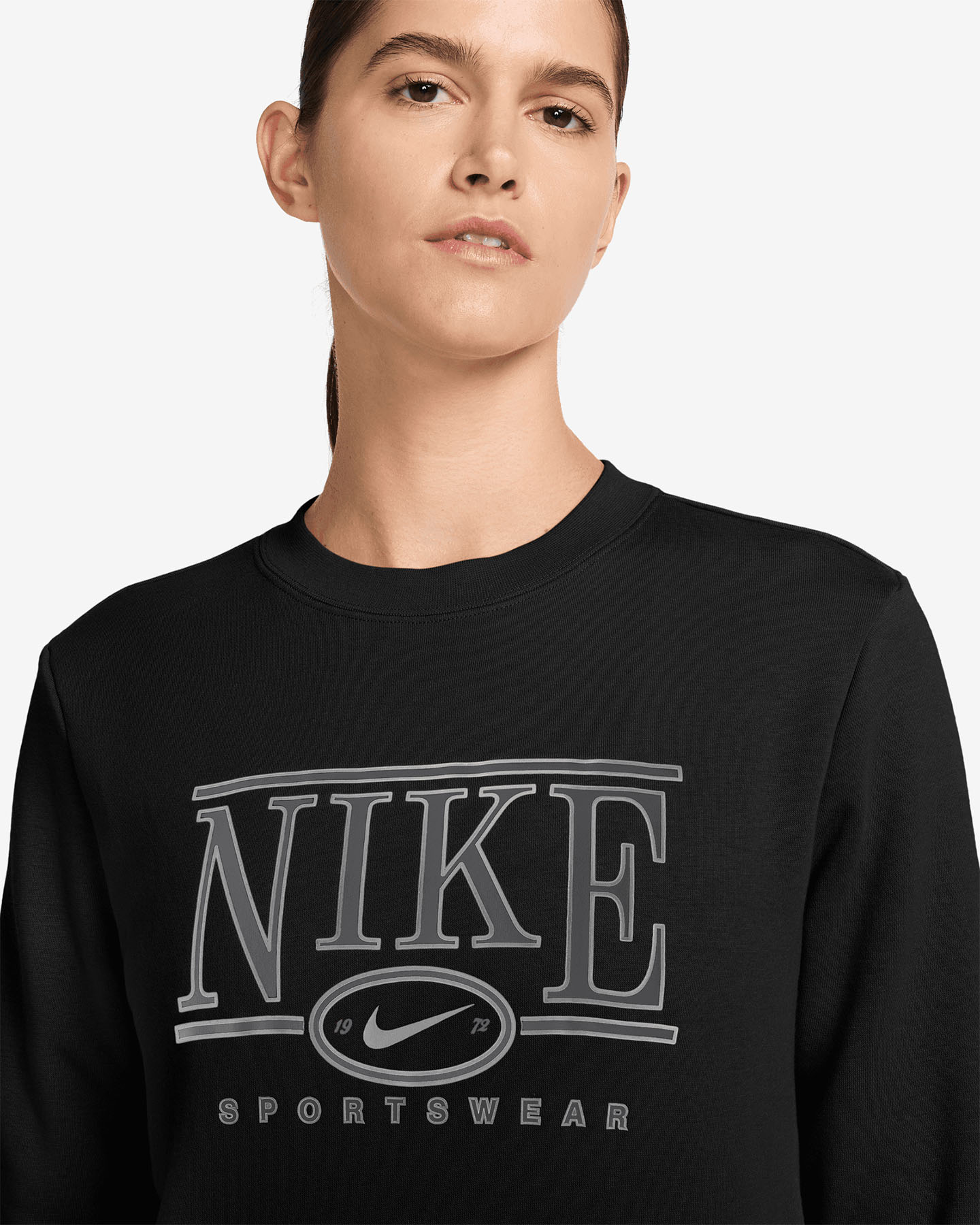 Felpa Nike Club Big Logo W HJ0979-010