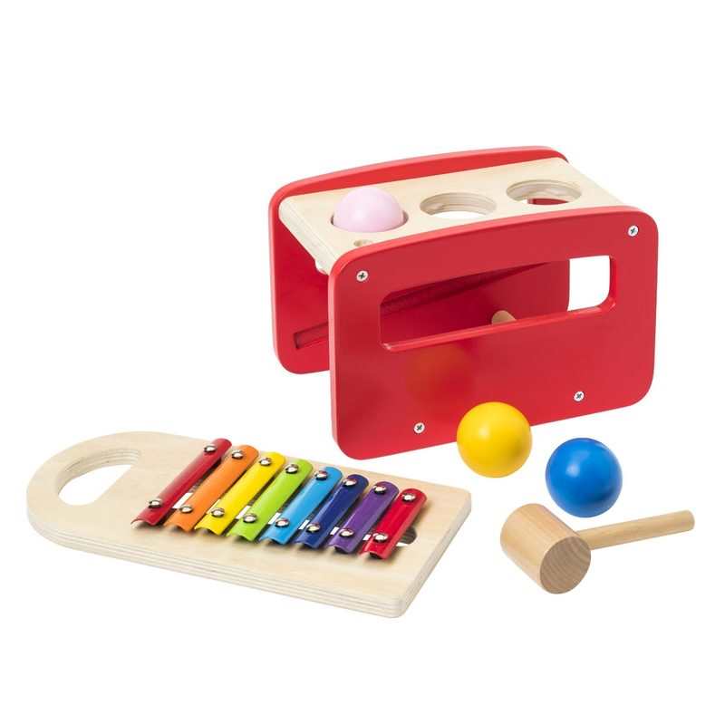 Tap tap en bois xylophone 2 en 1 Oxybul