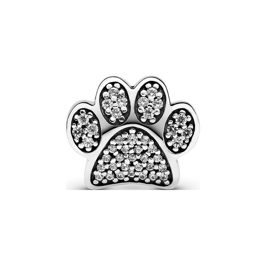Pandora Charm Moments Sparkling Paw Print Charm