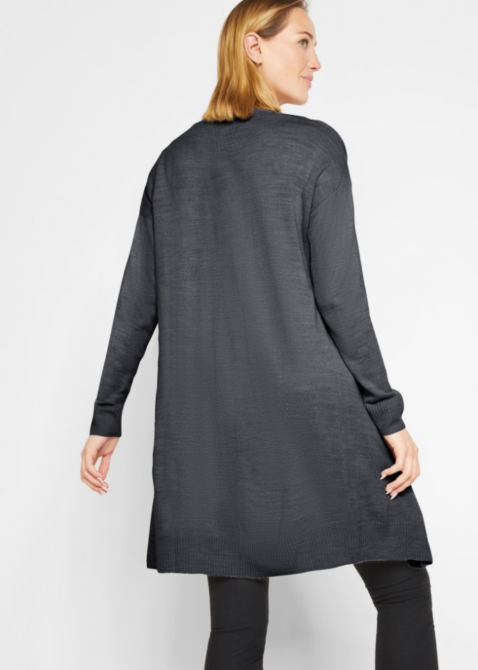 Offene Strickjacke