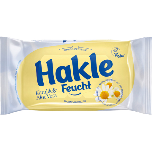 HAKLE Feucht Kamille&AloeVera Feuchtes Toilettenpapier  42 St  Tücher