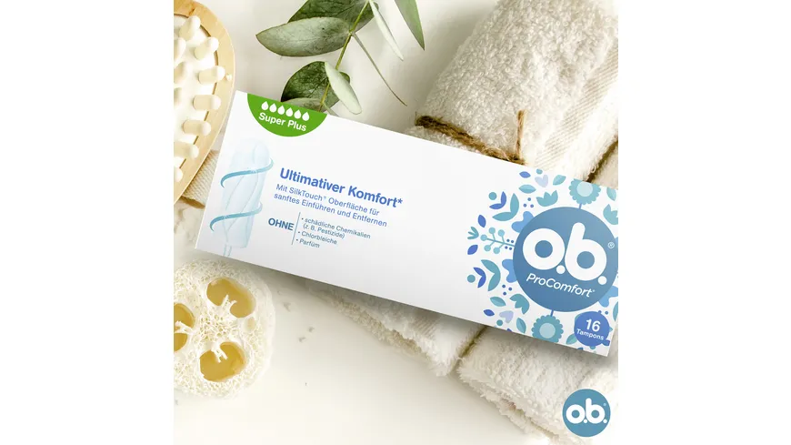 O.B. Tampons ProComfort Super Plus