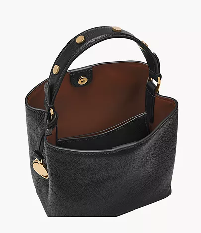 Fossil Small Bucket Crossbody Jessie LiteHide™-Leder