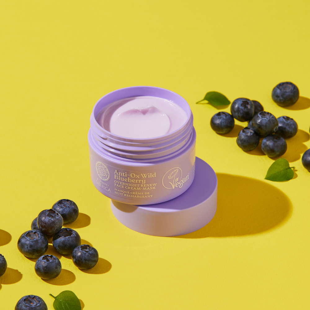 Natura Sibérica Masque Crème de Nuit Rechargeant Soin Visage