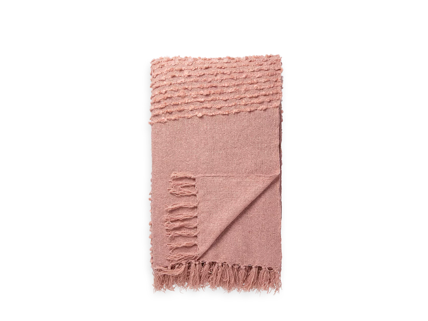 Couvre-lit Berbura 150 x 250 cm Rose pâle