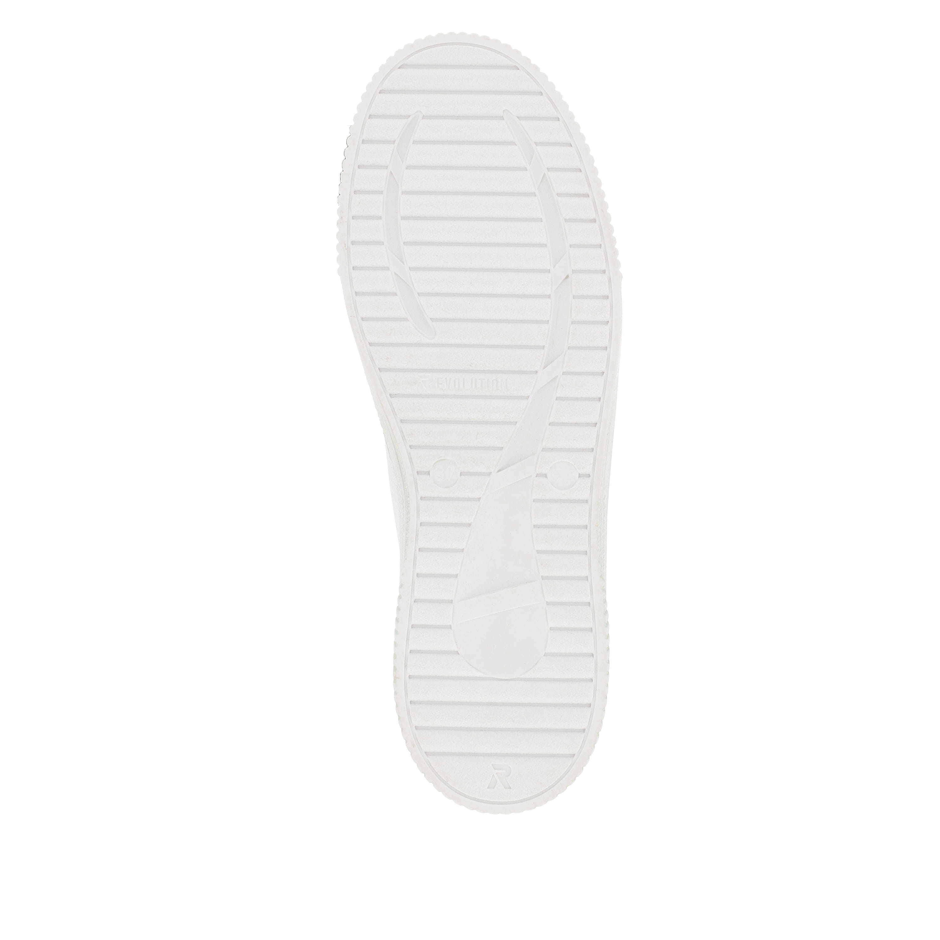 Rieker Damen Sneaker Low crystal-white light-aqua