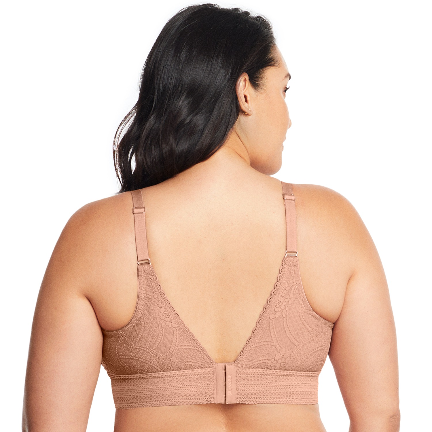 Bramour Gramercy Spitzen-Bralette de luxe - Cappuccino
