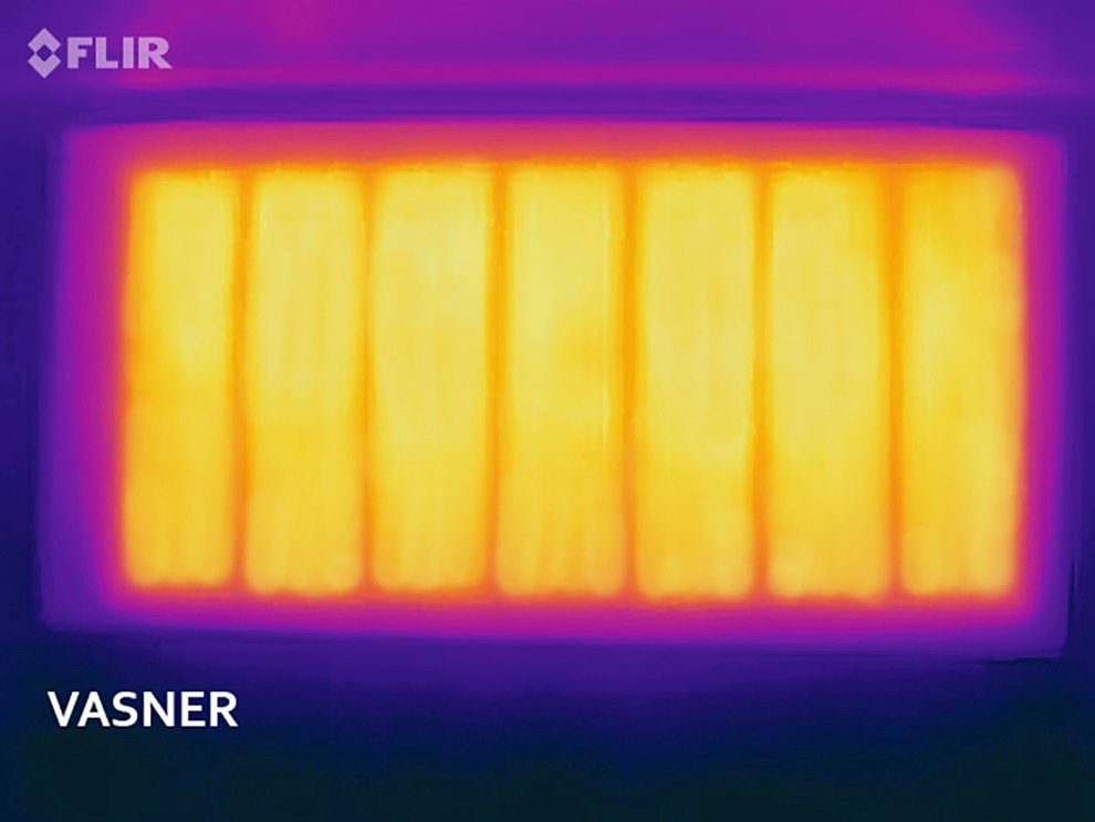 Vasner Infrarotheizung Zipris SR, Spiegelheizung, IP44, 600 Watt, Bad geeignet