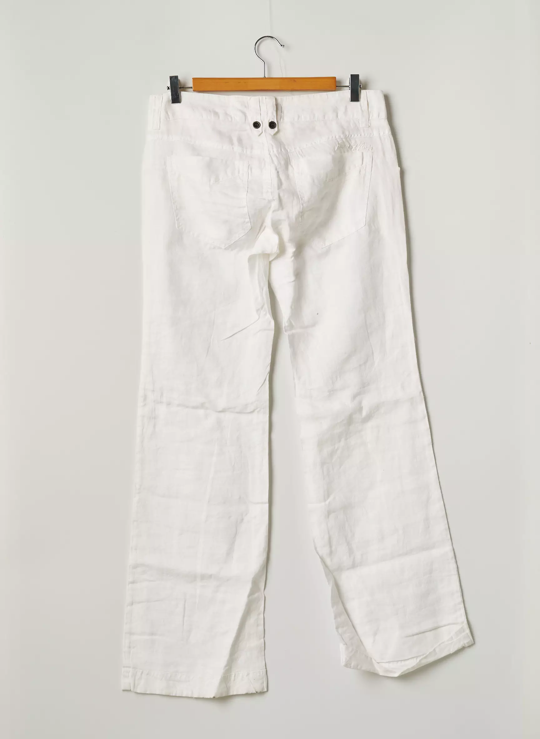 Freeman T Porter Pantalons Larges Femme couleur blanc