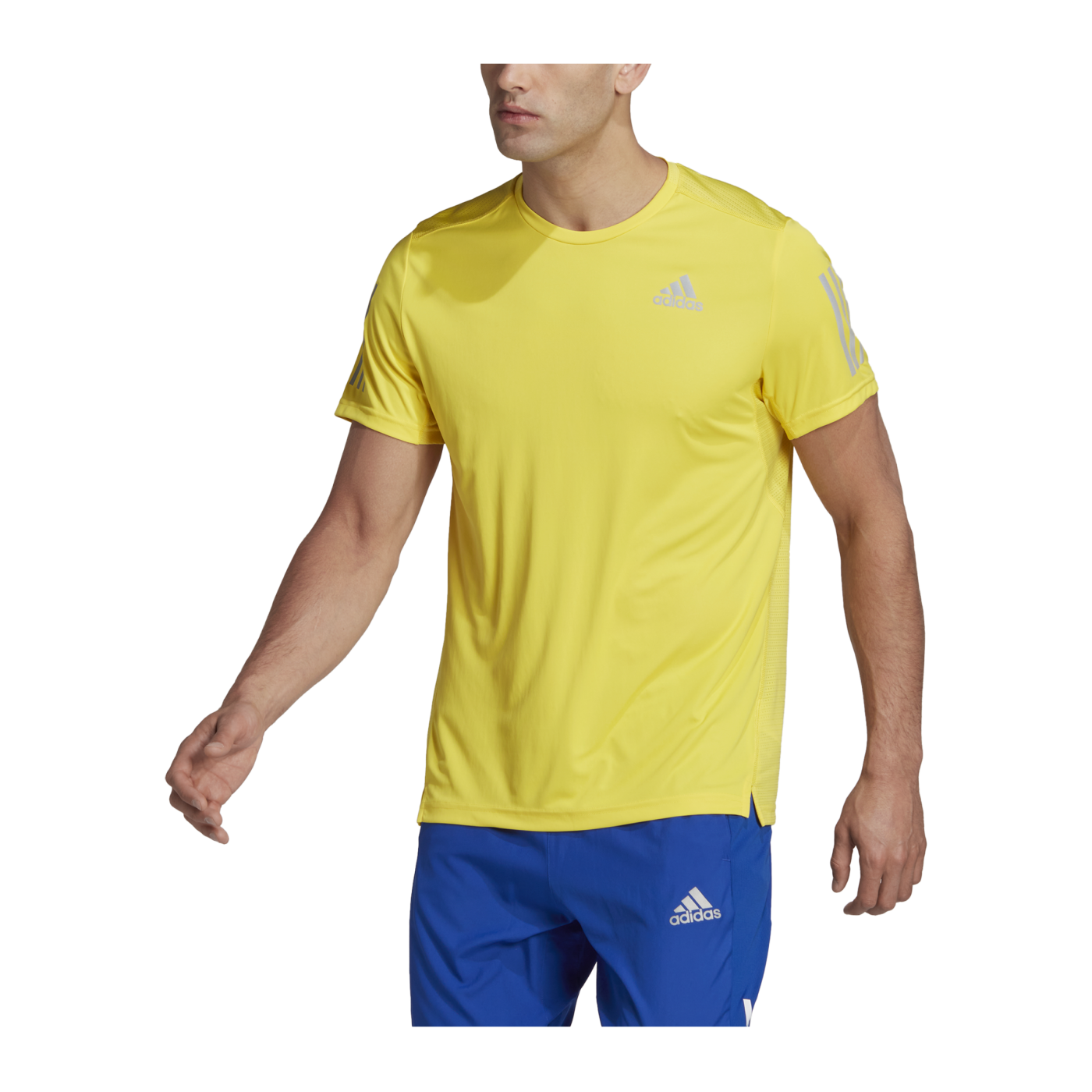adidas OTR T-Shirt Running Gelb Silber