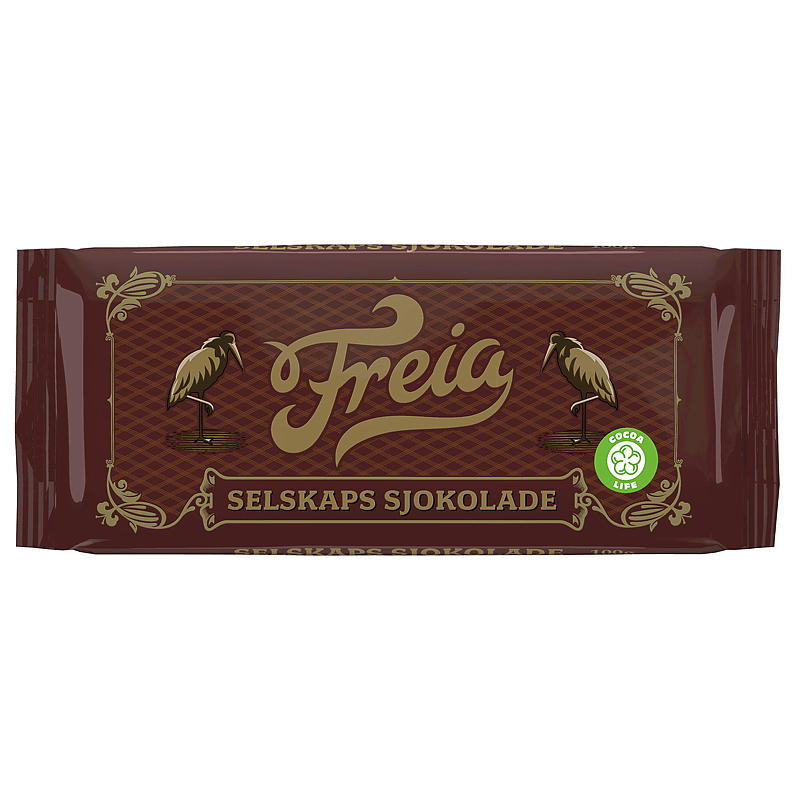 Freia Selskaps sjokolade 100 g, Freia