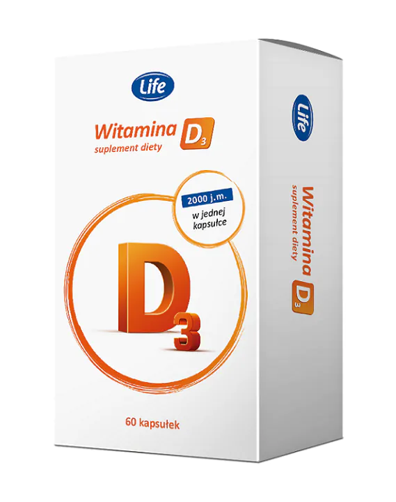 Life Vitamin D3 Κάψουλες 2000 IU