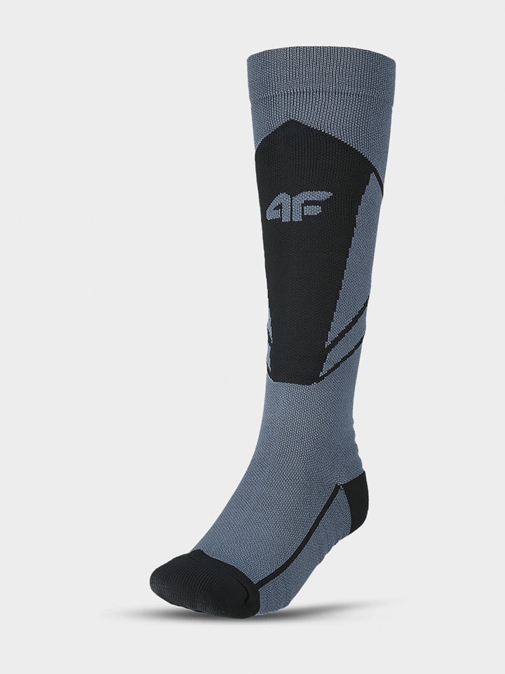 4F Ski-/Snowboardsocken in Grau/ Anthrazit günstig kaufen