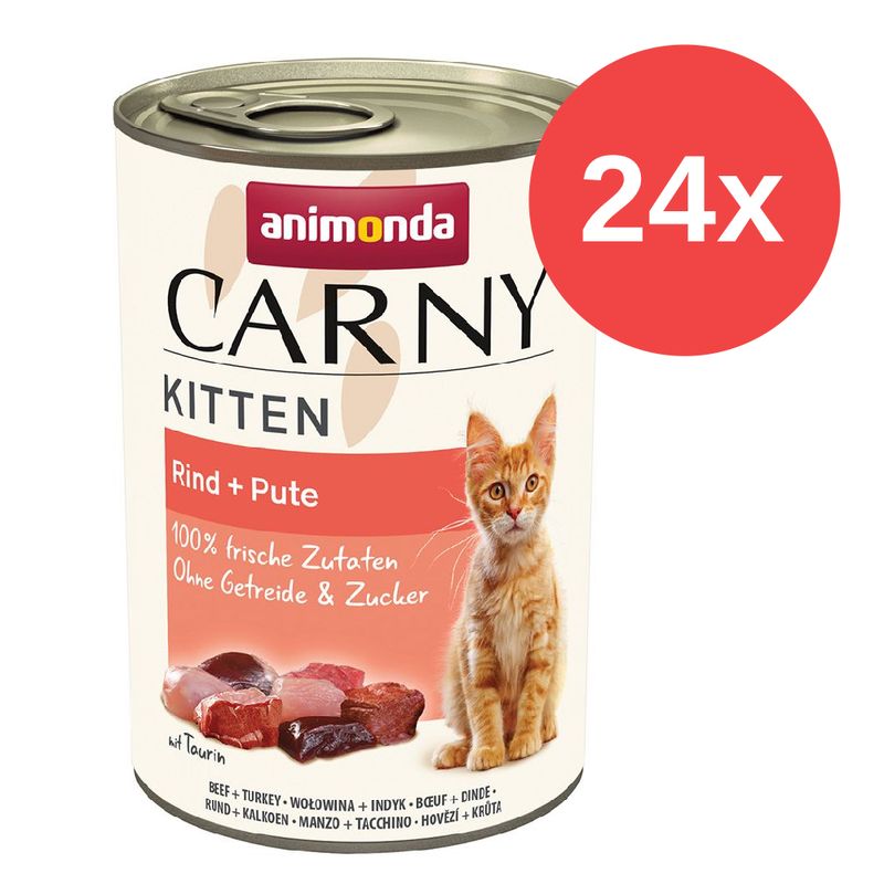 Sparpaket animonda Carny Kitten 24 x 400 g
