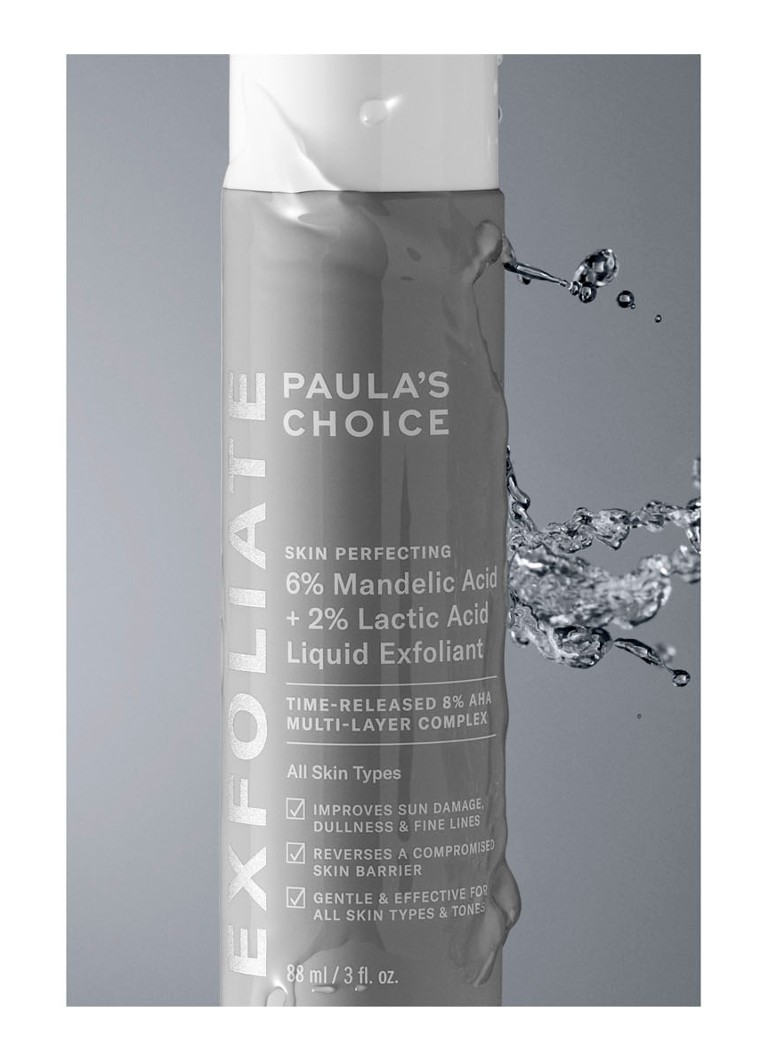 Paula's Choice Skin Perfecting 6% mandeļskābes + 2% pienskābes šķidrais pīlings