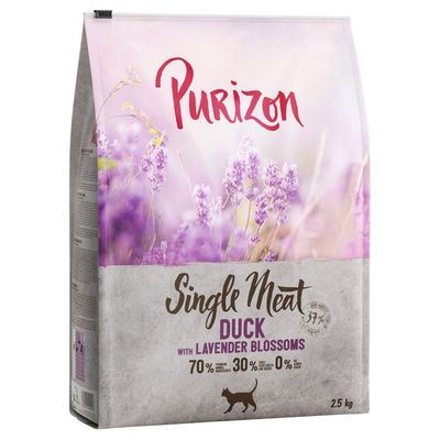 Purizon Single Meat Ente mit Lavendelblüten