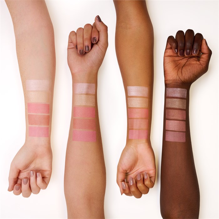Peachy BLOSSOM Blush & Highlighter Palette