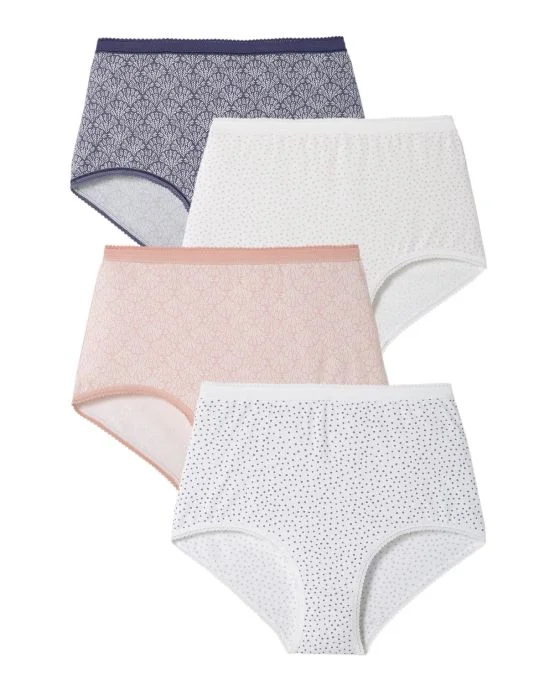 Lot de 4 culottes maxi imprimées