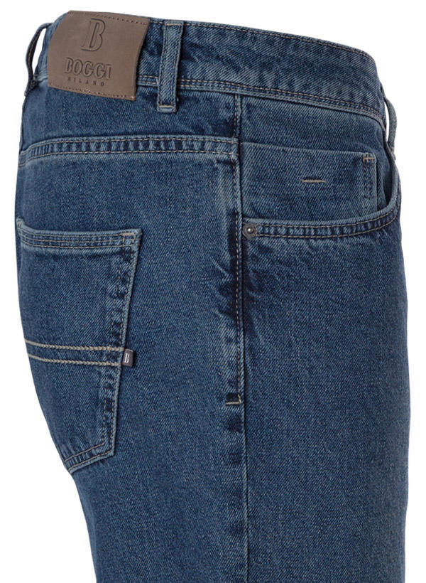 BOGGI MILANO, Jeans, Baumwolle, dunkelblau