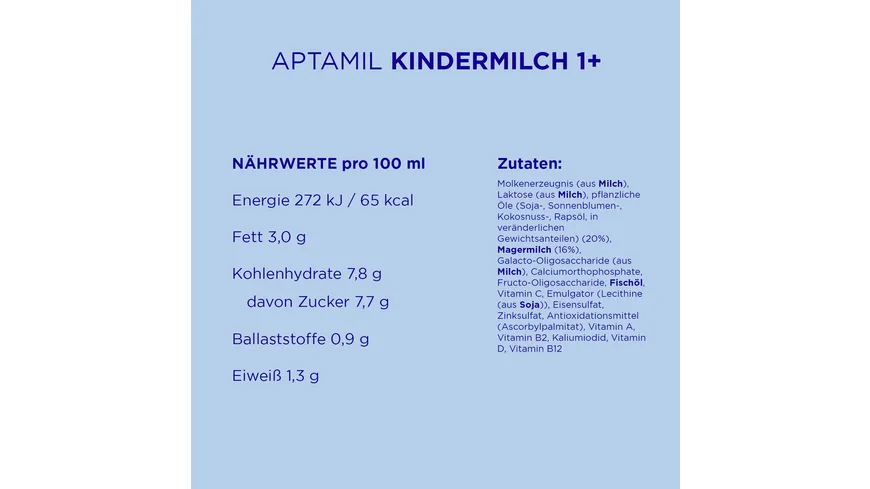 Aptamil Pronutra Kindermilch 1+ 800 g